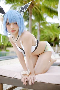 Coser PingPing Stunning Gascogne Bikini Cosplay from Azur Lane (16 Photos) - image 6