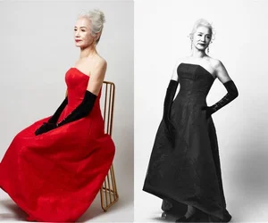 China's Most Beautiful 78-Year-Old Grandmother Staying Fit - image 5