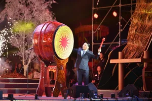 Hai Ba Trung Temple Festival Honors Vietnam's Heroic History with 'Echoes of Me Linh' 3D Mapping Show - image 1