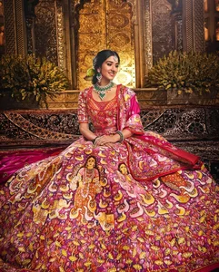 Radhika Merchant's Spectacular Bridal Fashion at the $600 Million Ambani Wedding - image 6