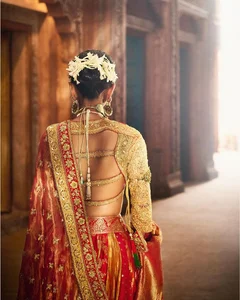 Radhika Merchant's Spectacular Bridal Fashion at the $600 Million Ambani Wedding - image 4