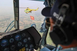 Spectacular Helicopter Flag-Carrying Rehearsals Over Dong Nai and Ho Chi Minh City - image 6