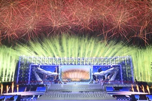 Hanoi Crowds Brave 12C Cold for Spectacular My Dinh Fireworks - image 19
