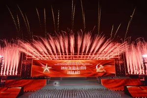 Hanoi Crowds Brave 12C Cold for Spectacular My Dinh Fireworks - image 1