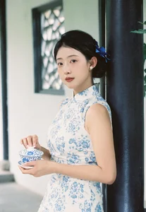 Elegant Portraiture and Artistic Photography Featuring Xiao Wei Xiao Wei in YiTuYu Vol.9882 - image 8