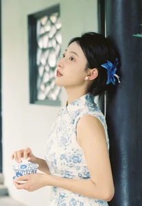 Elegant Portraiture and Artistic Photography Featuring Xiao Wei Xiao Wei in YiTuYu Vol.9882 - image 15