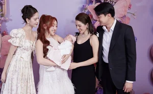 A Star-Studded Celebration: Celebrities Attend Actor Chi Bao’s Daughter's One-Month Party - image 4