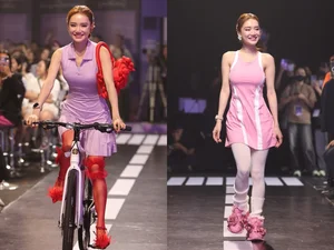 Truong Giang Cheers on Wife Nha Phuong's Stunning Fashion Runway Walk - image 7