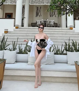 Singer Thieu Bao Trang Flaunts Stunning Beach Body in Tiny Bikini - image 9