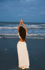 Louis Pham Captivates with Stunning Night Beach Photoshoot Fashion - image 1