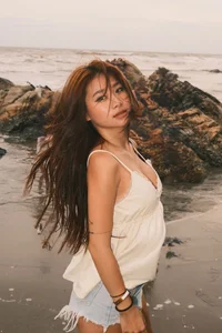 Louis Pham Captivates with Stunning Night Beach Photoshoot Fashion - image 2