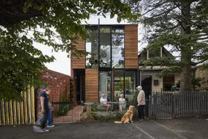 Senior-Friendly Architecture: A Two-Story Vacation Home with Seamless Open Design - image 0