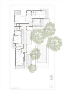 Neem Tree House: A C-Shaped Architectural Marvel in New Delhi - image 6