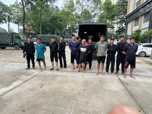 Law Enforcement Crackdown: Illegal Sand Mining Syndicate on Dong Nai River - image 1