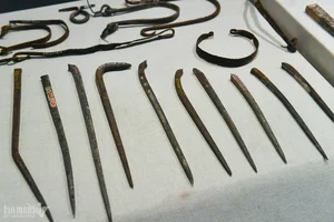 Ancient Military Might: Discovering the Unique Le Dynasty Weapon Collection at Hanoi's Giảng Võ School Exhibition - image 9