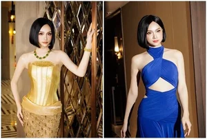 Huong Giang Commands Attention in Sizzling Bodycon Dress at MGI All Stars - image 0
