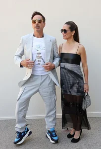 Robert Downey Jr. and Wife Susan Make Rare Fashion Show Appearance - image 3