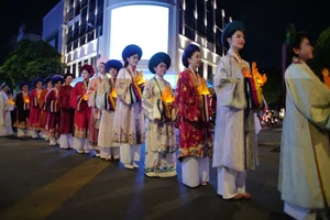 Stars Join the Procession: Carrying the Buddha Statue Through the Streets - image 0