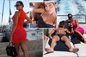 Georgina Rodriguez Stuns in a Seductive Deep-Cut Pink Dress - image 2