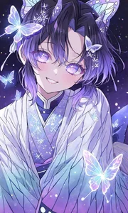 Stunning Kocho Shinobu Wallpapers: Elegant Demon Slayer Anime Backgrounds - image 12