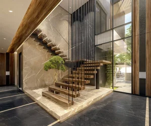 Innovative Void Designs and Staircases for Natural Light in Modern Homes - image 12