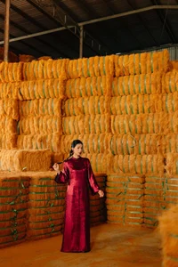 Exploring An Thanh Coconut Fiber Village: A Stunning Cultural Backdrop for Tet Ao Dai Photography Along the Scenic Thom River in Vietnam - image 7