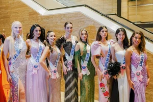 Phuong Nhi Radiates Sweet Beauty Alongside Reigning Miss International Jasmin Selberg - image 2