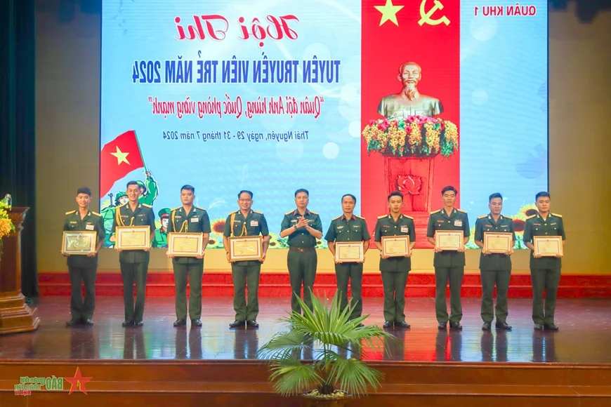 Military Region 1 Successfully Hosts 2024 Young Propaganda Communicators Contest