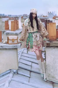 Yang Zi and Guan Xiaotong Stun Global Audiences at Paris Fashion Week - image 19