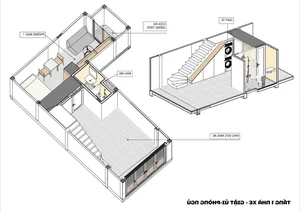 Maximizing Space: A 40m2 Split-Level Rental House in Ho Chi Minh City Alley - image 5