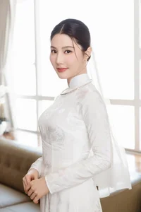 Diem My 9x Stunning Phoenix Embroidered Wedding Ao Dai - image 0