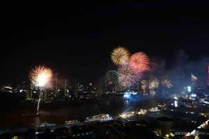 Spectacular Fireworks Light Up Ho Chi Minh City Sky on April 30th - image 6