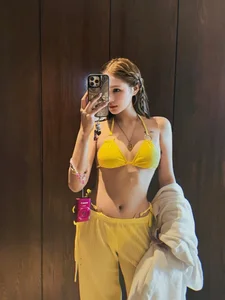 Influencer Xoai Non Stuns Fans in Vibrant Yellow Bikini Photoshoot - image 2