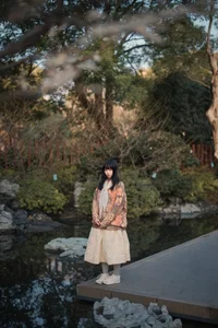 Winter Warm Sun Portrait Collection Featuring Model Xibo Ya - image 9