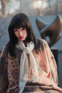 Winter Warm Sun Portrait Collection Featuring Model Xibo Ya - image 6
