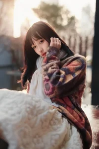 Winter Warm Sun Portrait Collection Featuring Model Xibo Ya - image 4