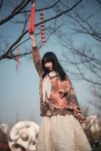 Winter Warm Sun Portrait Collection Featuring Model Xibo Ya - image 1