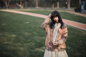 Winter Warm Sun Portrait Collection Featuring Model Xibo Ya - image 8