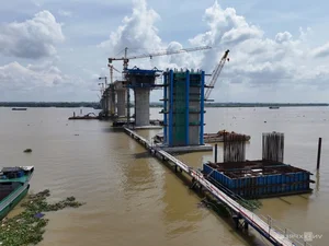 Progress Update on the Largest Bridge Along Ho Chi Minh City’s Ring Road 3 - image 8