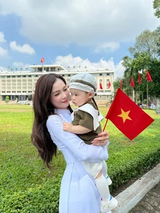 Vietnamese Star Kaity Nguyen Celebrates National Pride with Red Flag Photoshoot - image 6