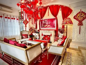 Supermodel Thúy Hạnh’s Grand Villa: A Masterclass in Tet Home Decoration - image 10