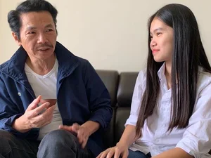 Meet the Talented Daughter of 'National Dad' Trung Anh - image 1