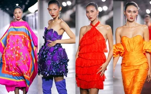 Fashion Extravaganza: Models Catwalk at Historic Saigon Railway Station - image 2