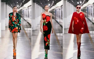 Fashion Extravaganza: Models Catwalk at Historic Saigon Railway Station - image 7