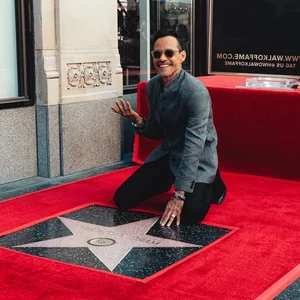Marc Anthony Celebrates Hollywood Walk of Fame Star with Wife Nadia Ferreira - image 0