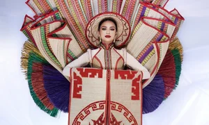 Mai Davika Embraces Vietnamese Culture with Conical Hat - image 8