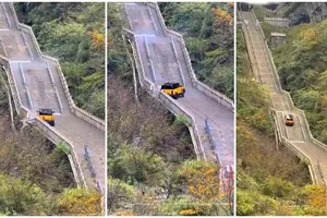 Chinese Chery SUV Attempts Land Rover's Famous Heaven's Gate Stair Climb Challenge - image 4