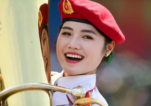 The Military Band Soldier Whose Smile Has Captured the Internet's Heart - image 7