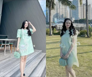 Quynh Anh: Duy Manh's Wife Showcases Elegant Style and Luxurious Maternity Fashion - image 8