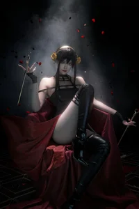 Captivating Yor Forger Cosplay from Spy x Family by Lu Er - image 9